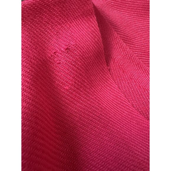 Pashmina Womens Deep Pink Scarf Wrap 74x27 Vibrant Boho Chic Layering Essentials - Picture 7 of 11